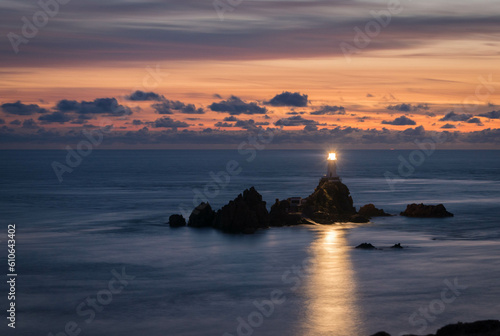 Corbiere Lighthouse Sunset