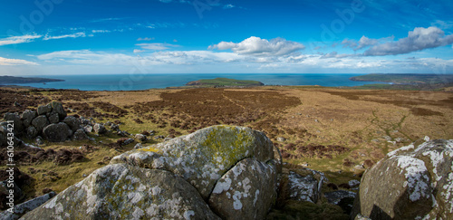 Dinas Head Mountain view