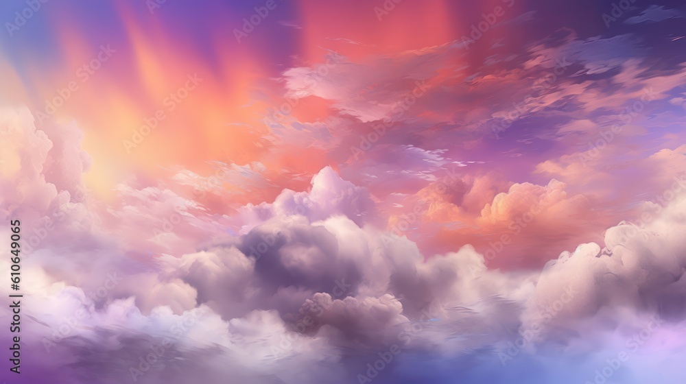 clouds and sun rays HD 8K wallpaper Stock Photography Photo Image