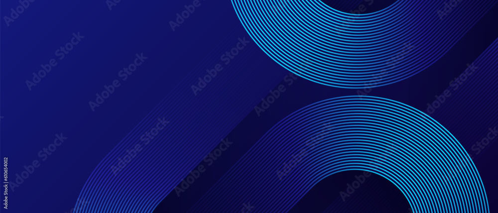 custom made wallpaper toronto digitalBlue abstract background with blue glowing diagonal rounded lines. Modern shiny geometric lines pattern. Suit for poster, banner, brochure, corporate, presentation, website, flyer. Vector illustration