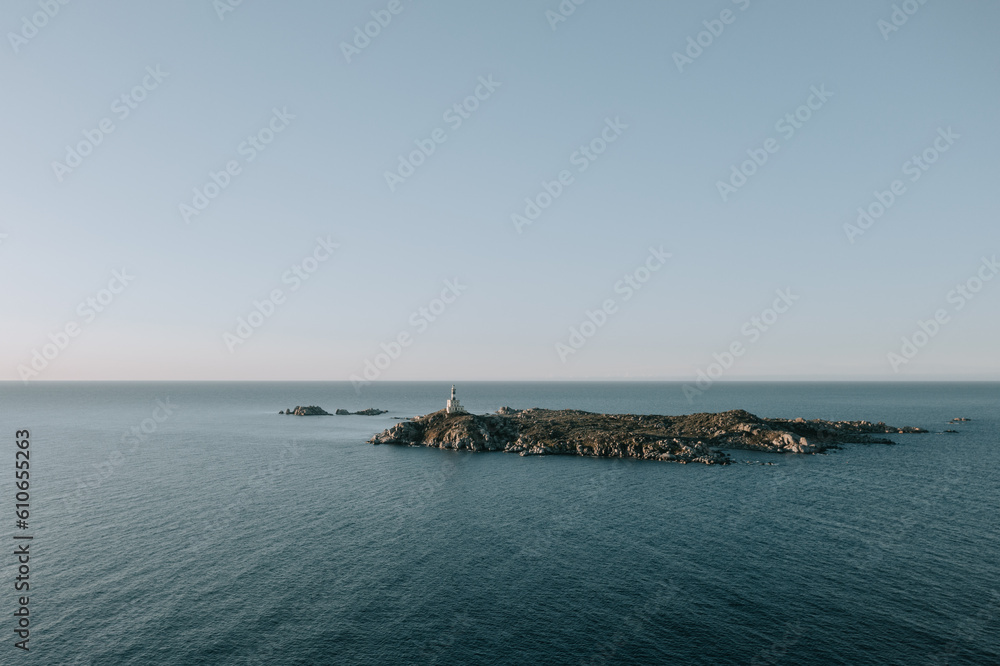 Isola dei Cavoli Lighthouse. Capo Carbonara lighthouse. Villasimius