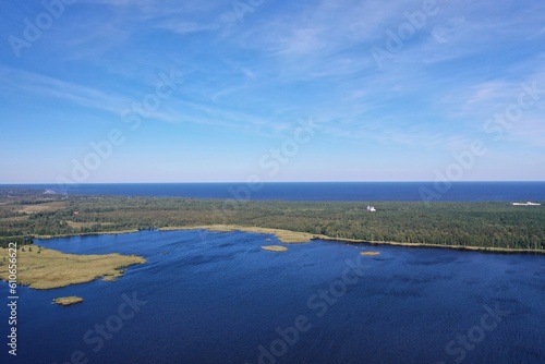 Lake somewhere in Latvia © DimiDrone