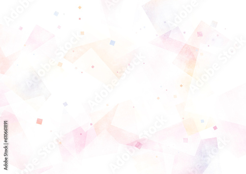 ピンク系の和紙のイメージ背景