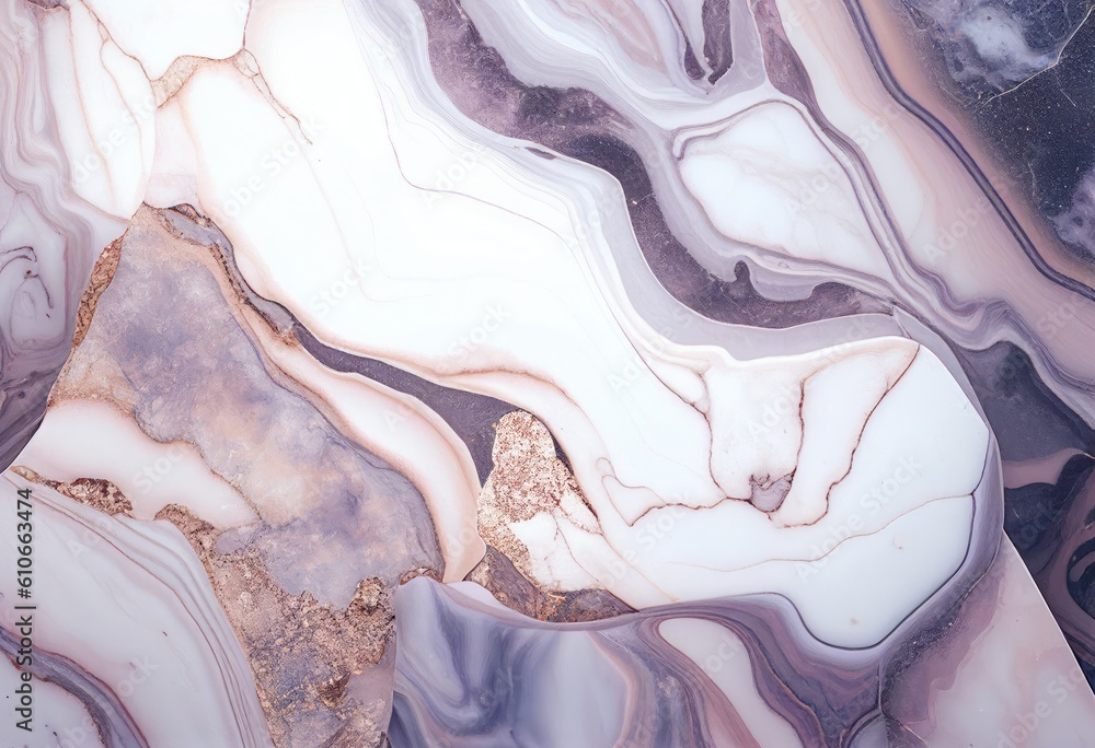 Fototapeta premium Abstract marble texture background. Generative AI.