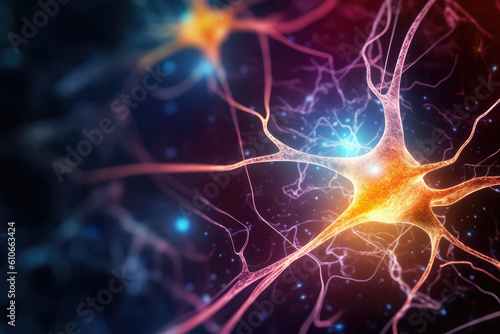 Neurons in the human body. © imlane