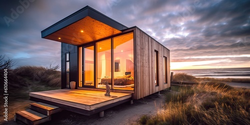 Tiny house with amazing des...