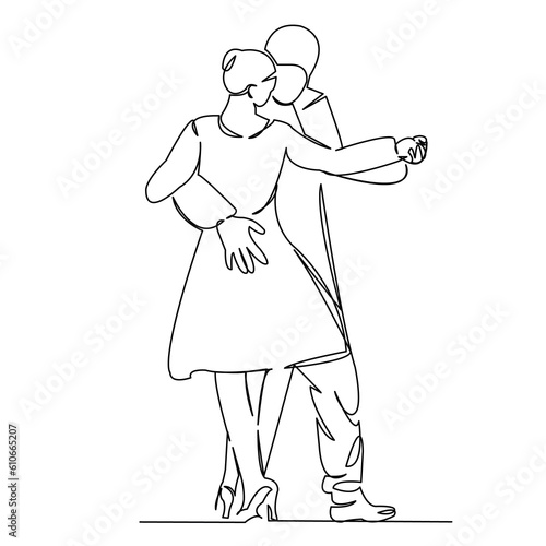 dance man and woman