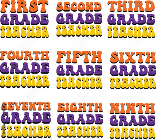 Back to School Kids Boys and Girls T Shirt Design Bundle