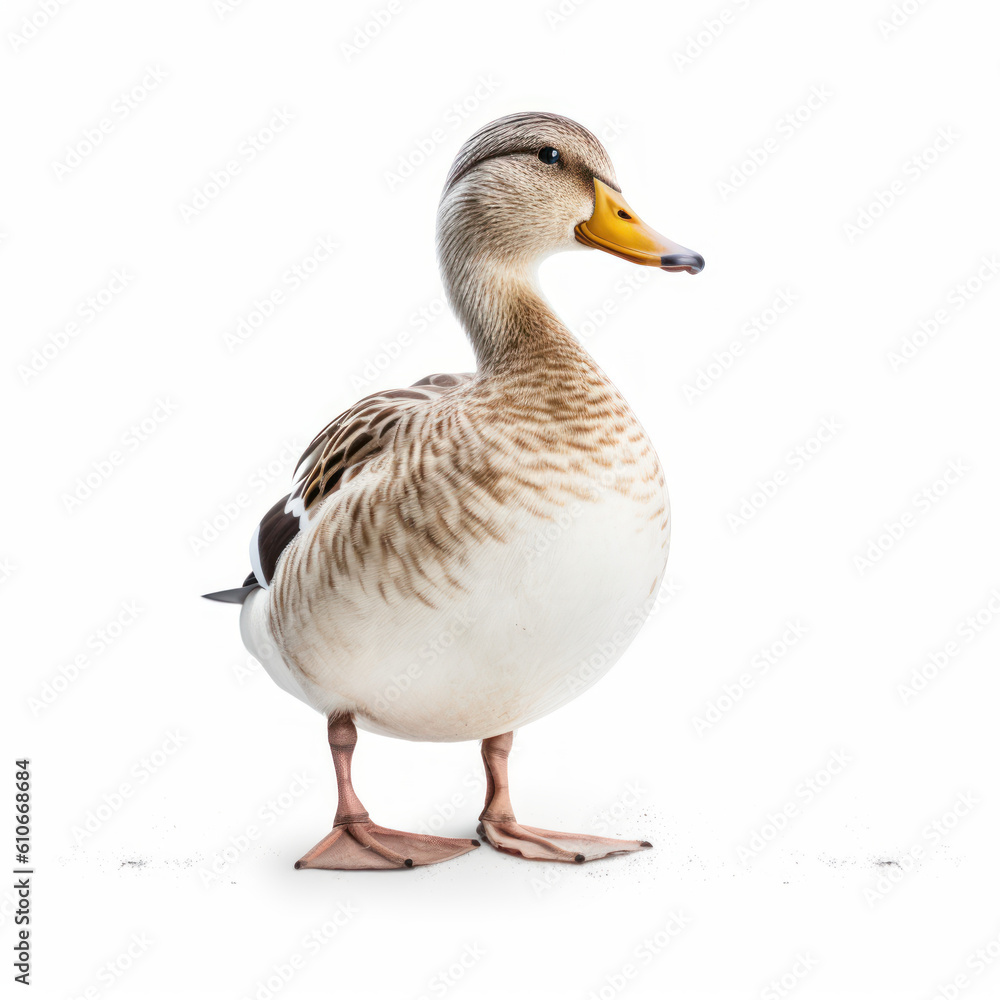 goose duck isolated on white background goose duck isolated on white background