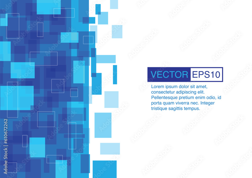 Abstract blue rectangle background Abstract blue rectangle background