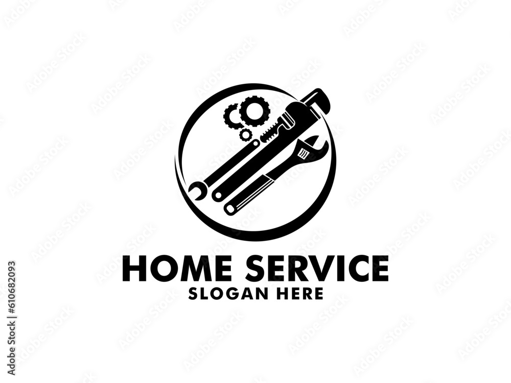 Plumbing Service Logo Template, Water Service Logo Plumbing Service Logo Template, Water Service Logo