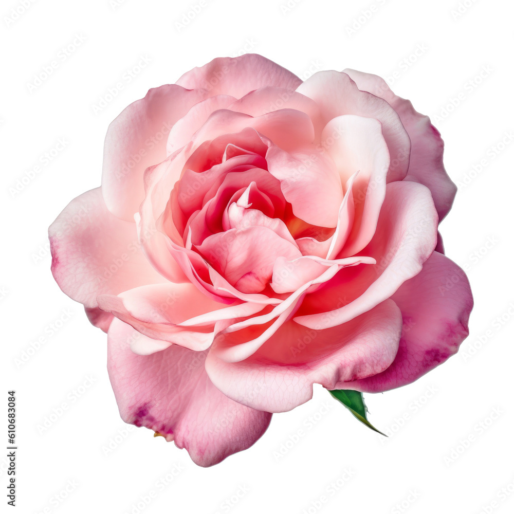 pink rose isolated on transparent background cutout pink rose isolated on transparent background cutout