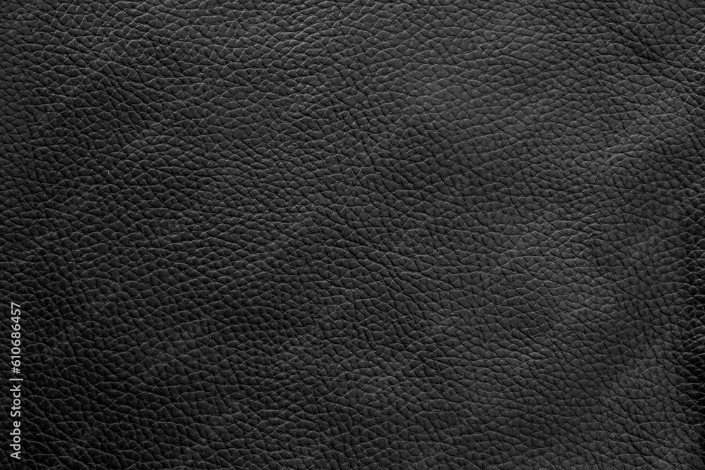 Black leather texture background Black leather texture background