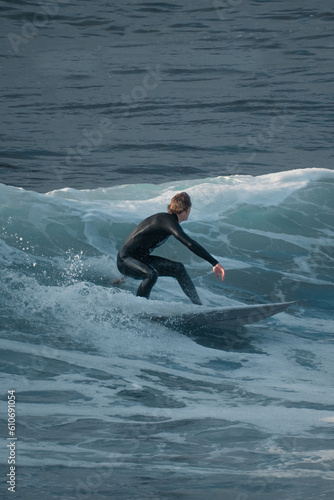 Surf en el atardecer 
