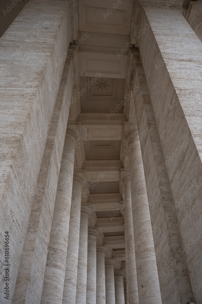 columns in the temple of the city columns in the temple of the city
