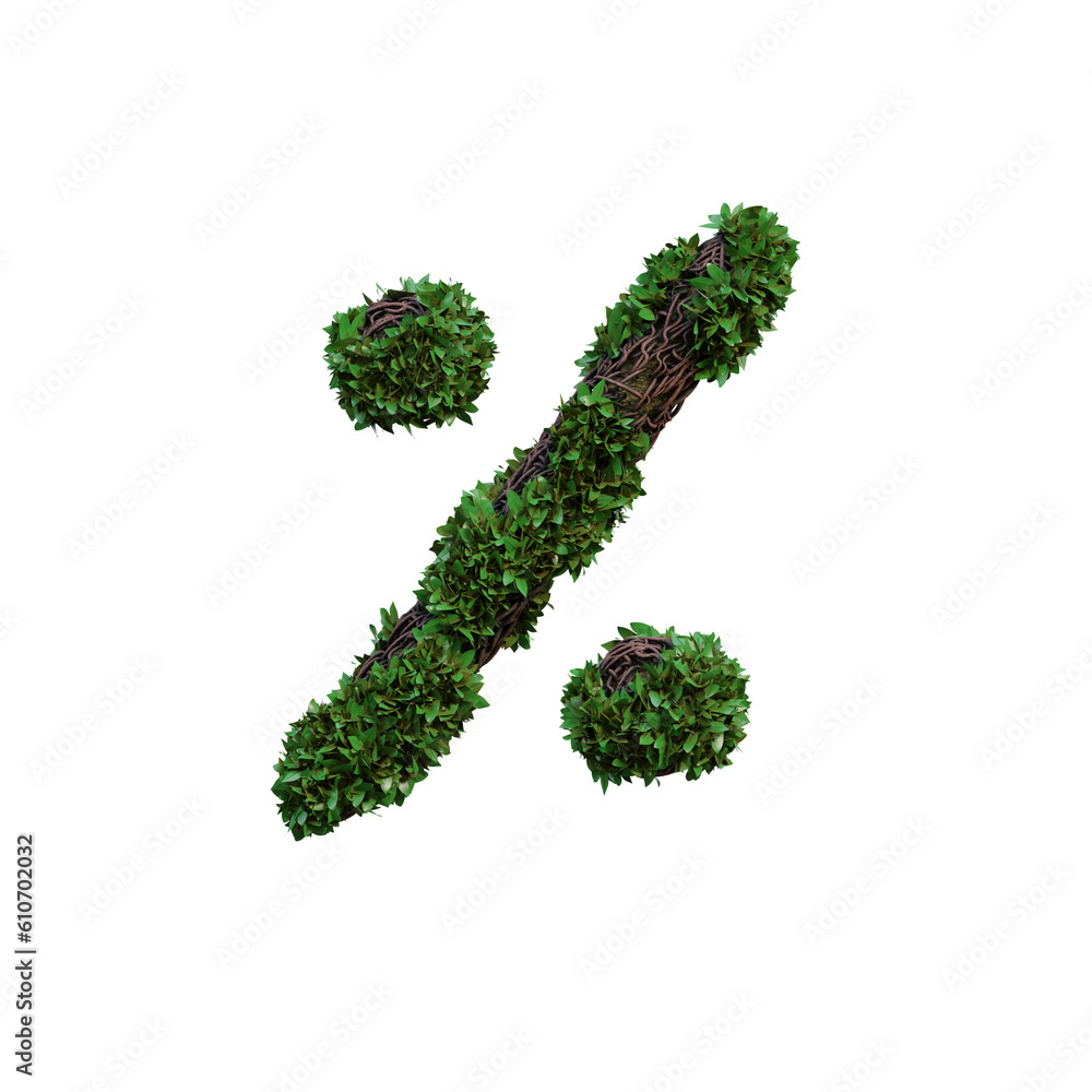 Jungle Forest 3D Alphabet or PNG Letters Jungle Forest 3D Alphabet or PNG Letters