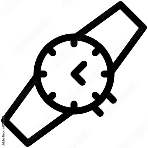 Watch icon, Marathon related vector