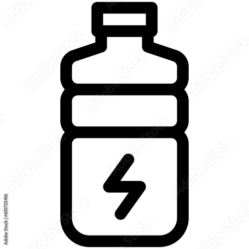 Energy drink icon, Marathon related vector