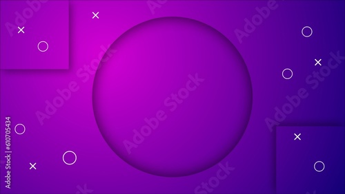 premium background. blue and purple. neon theme background. circle and cross. futuristic background.