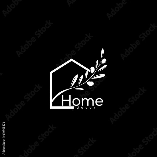 minimalist home decor logo
