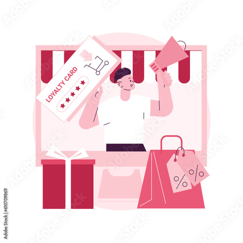 Promotional mix abstract concept vector illustration. Combination of promotional methods, best marketing tool, advertising integration, personal selling strategy, public relations abstract metaphor.