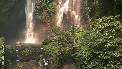 Waterfalls in Bali, Asia photo