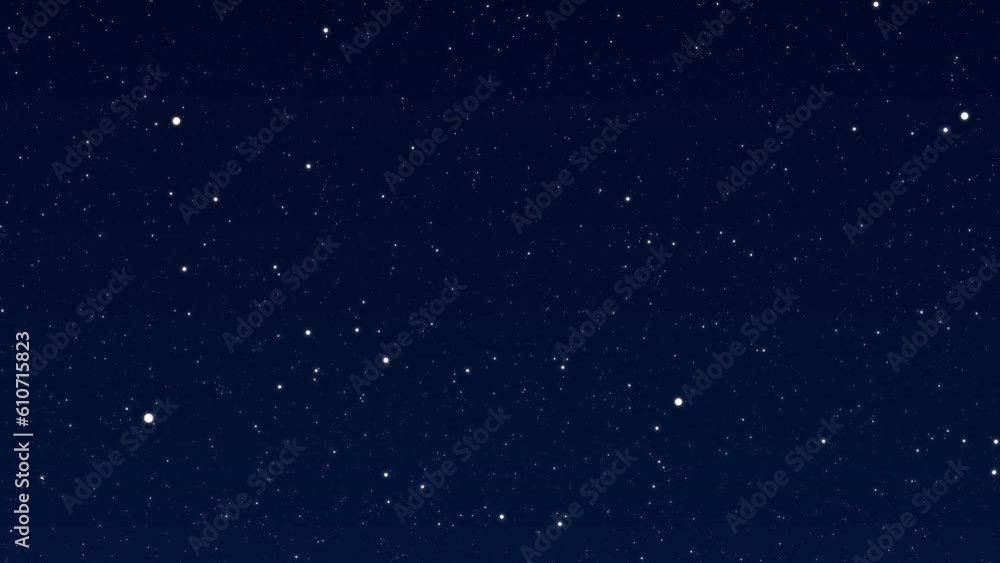 White balls are flying on a dark blue background . Animation simulating snow falling or flying through snow . White balls are flying on a dark blue background . Animation simulating snow falling or flying through snow .