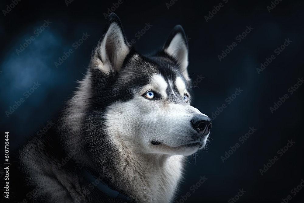 Gorgeous Blue Eyed Husky Gorgeous Blue Eyed Husky