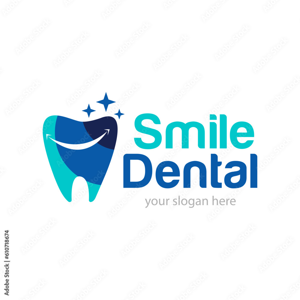 Medical Dental Logo Design Illustration Medical Dental Logo Design Illustration