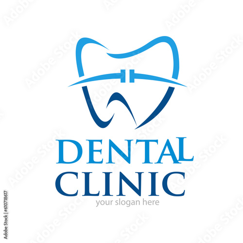 Medical Dental Logo Design Illustration