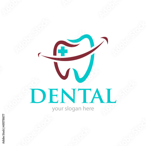 Medical Dental Logo Design Illustration