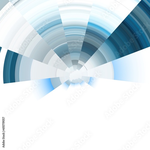 Dark blue and white lines abstract perspective background.