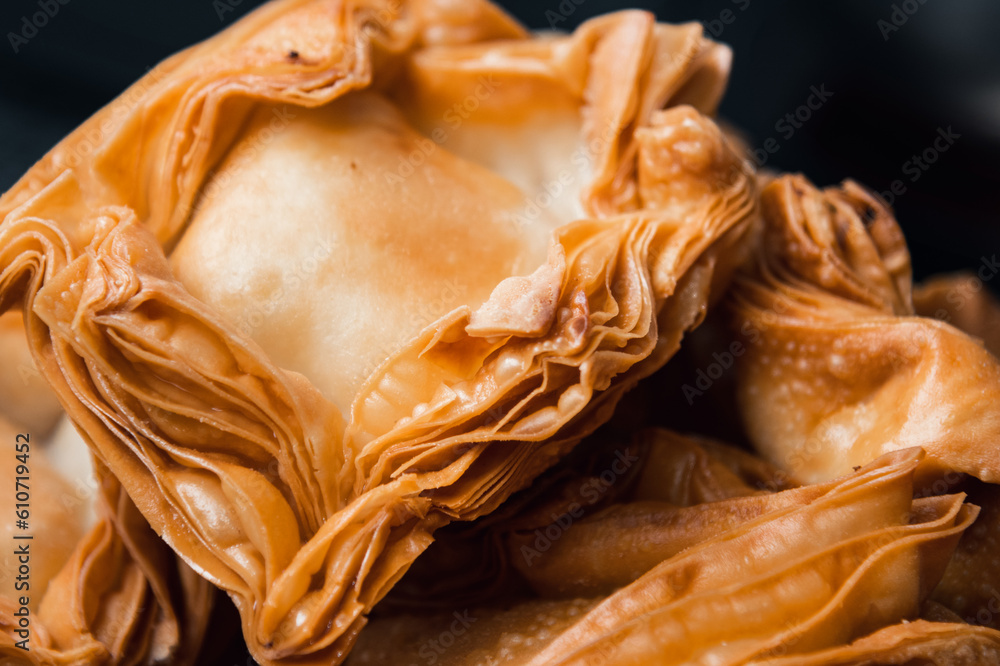 Deliciously Flaky StepbyStep Journey of Making Fried Flaky Pastries