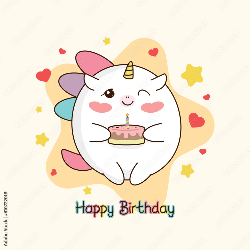 Happy Birthday Unicorn Happy Birthday Unicorn