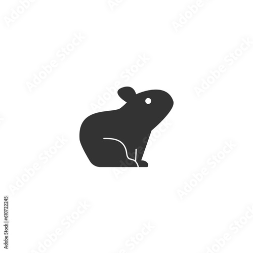 Hamster icon Vector Animal Template
