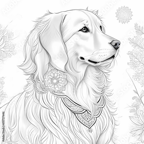 Golden retriever puppy
