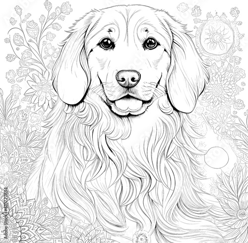 Golden retriever puppy