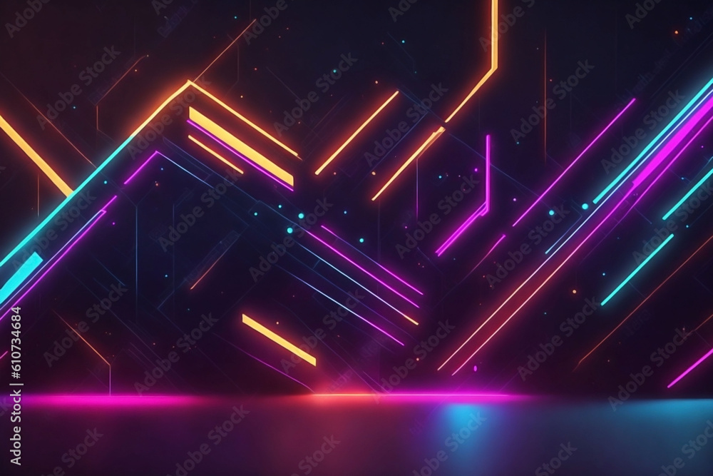 Obraz premium Abstract Technology Background