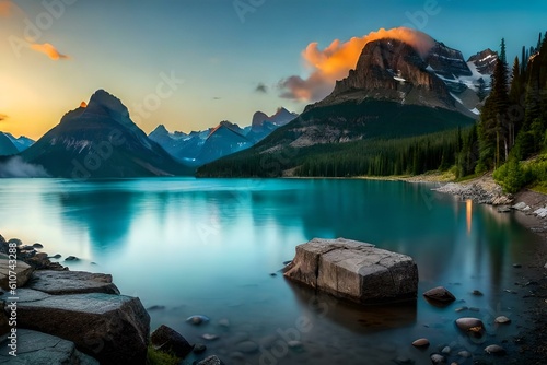 lake in the mountains The Art of Earth: Unforgettable Landscapes that Inspire