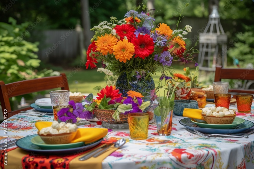 Celebrating the Beauty of Spring: A Vibrant Outdoor Pfingsten Gathering with Family and Friends	