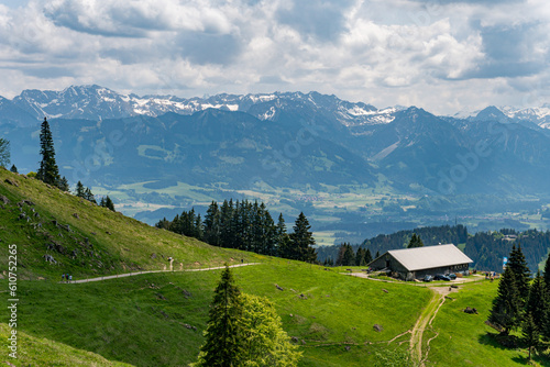 Hike at the Nagelfluhkette from Gunzesried over the Stuiben to the Steineberg photo