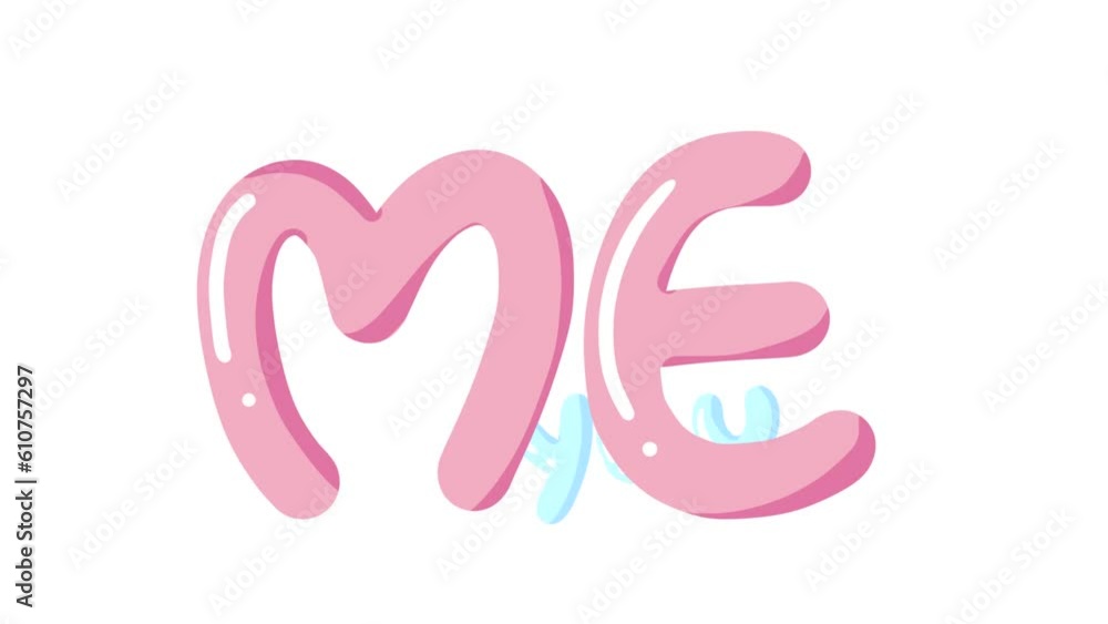 me you so cute font video for web page decoration video add cuteness me you so cute font video for web page decoration video add cuteness