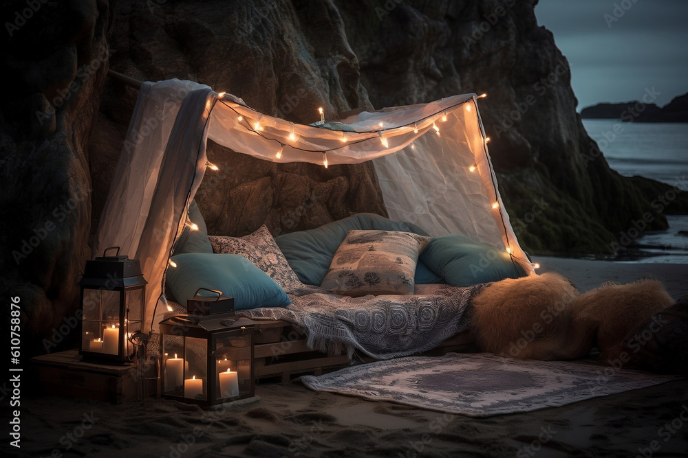 Beach sales bed pillows