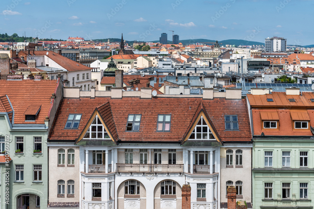 Fototapeta premium Brno, Czech Republic cityscape