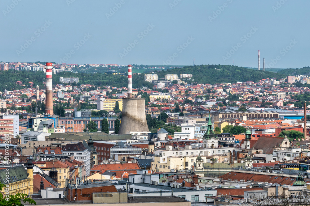 Fototapeta premium Brno, Czech Republic cityscape
