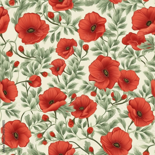 Beautiful flowers in vintage style with leaves close-up as a background.