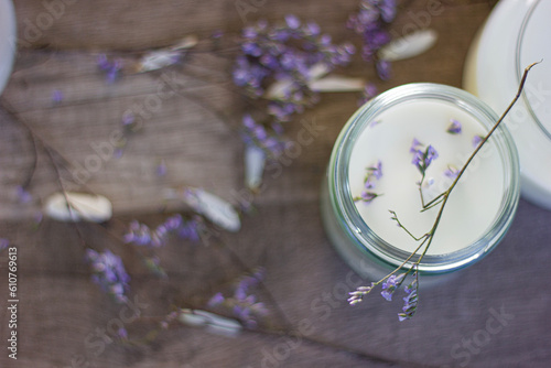 Lavander Soap and Candel 