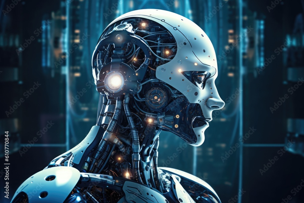 Artificial intelligence and machine learning. Generative AI Artificial intelligence and machine learning. Generative AI