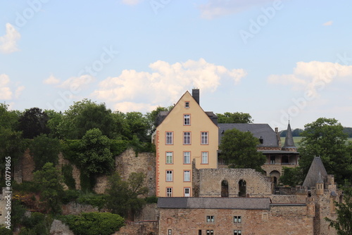 Blick auf Schloss Dhaun im Hunsrück.