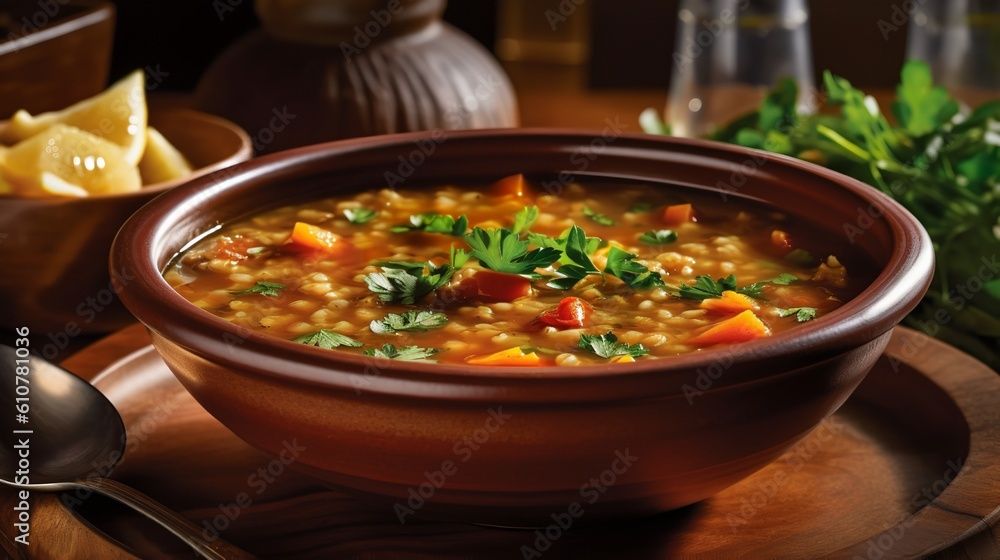 Hearty and Nourishing: Moroccan Lentil Soup Hearty and Nourishing: Moroccan Lentil Soup
